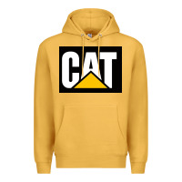 Mustard cat Premium Hoodie - Craftify