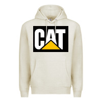 Oatmeal Heather cat Premium Hoodie - Craftify