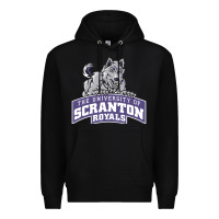 Black university of scranton Premium Hoodie - Craftify