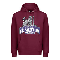 Burgundy university of scranton Premium Hoodie - Craftify