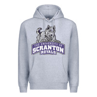 Heather Grey university of scranton Premium Hoodie - Craftify