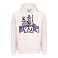 Pale Pink university of scranton Premium Hoodie - Craftify