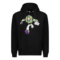 Black buzz lightyear Premium Hoodie - Craftify