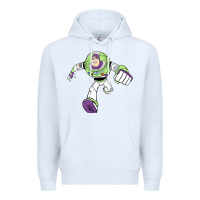 White buzz lightyear Premium Hoodie - Craftify