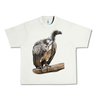 Pistachio Vulture Bird Urban Heavy Tee - LillyAllenDesigns