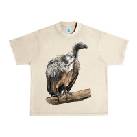 Sandshell Vulture Bird Urban Heavy Tee - LillyAllenDesigns