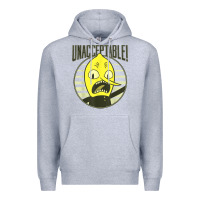 Heather Grey cn adventure time lemongrab unacceptable t shirt Premium Hoodie - Craftify