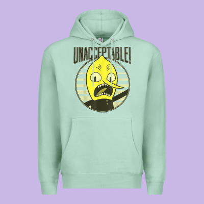 Cn Adventure Time Lemongrab Unacceptable T Shirt Premium Hoodie Designed By Craftify