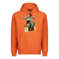 Carrot Zombie Pin Up Girl Halloween Premium Hoodie - Craftify
