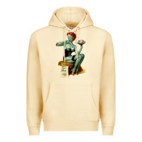 Pina Colada Zombie Pin Up Girl Halloween Premium Hoodie - Craftify