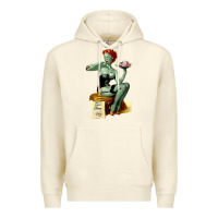 Sandshell Zombie Pin Up Girl Halloween Premium Hoodie - Craftify