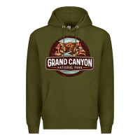 Army Green grand canyon national park Premium Hoodie - Craftify