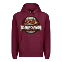 Burgundy grand canyon national park Premium Hoodie - Craftify