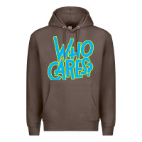 Coffee who cares Premium Hoodie - Craftify