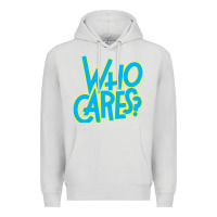 Dove Grey who cares Premium Hoodie - Craftify