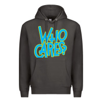 Smoke who cares Premium Hoodie - Craftify