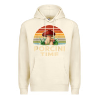 Sandshell vintage sunset porcini mushroom hunting boletus edulis t shirt Premium Hoodie - Craftify