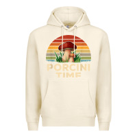 Tofu vintage sunset porcini mushroom hunting boletus edulis t shirt Premium Hoodie - Craftify