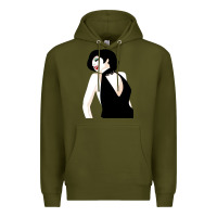 Army Green liza minnelli vexel Premium Hoodie - Craftify