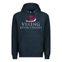 Navy Luxury Cruises-Viking River Premium Hoodie - Craftify