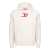 Pale Pink Luxury Cruises-Viking River Premium Hoodie - Craftify