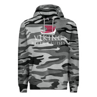 Slate Camo Luxury Cruises-Viking River Premium Hoodie - Craftify