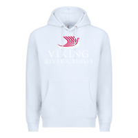 White Luxury Cruises-Viking River Premium Hoodie - Craftify