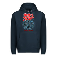 Navy Morbid Angel - Altars of Madness Old School US Death Metal Premium Hoodie - Craftify