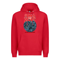 Red Morbid Angel - Altars of Madness Old School US Death Metal Premium Hoodie - Craftify