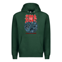 Sports Green Morbid Angel - Altars of Madness Old School US Death Metal Premium Hoodie - Craftify