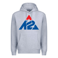 Heather Grey k2 ski snowboarding Premium Hoodie - Craftify