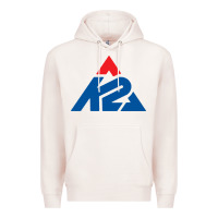 Pale Pink k2 ski snowboarding Premium Hoodie - Craftify