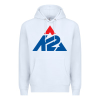 White k2 ski snowboarding Premium Hoodie - Craftify