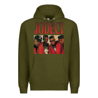 Army Green JODECI 90S RB FUNK THROWBACK Premium Hoodie - Craftify