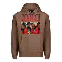 Chestnut JODECI 90S RB FUNK THROWBACK Premium Hoodie - Craftify