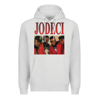 Dove Grey JODECI 90S RB FUNK THROWBACK Premium Hoodie - Craftify