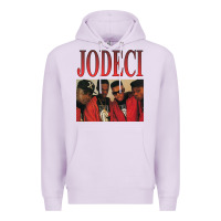 Lilac JODECI 90S RB FUNK THROWBACK Premium Hoodie - Craftify