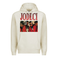 Oatmeal Heather JODECI 90S RB FUNK THROWBACK Premium Hoodie - Craftify