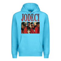 Ocean Blue JODECI 90S RB FUNK THROWBACK Premium Hoodie - Craftify