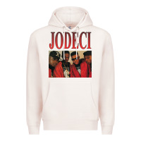 Pale Pink JODECI 90S RB FUNK THROWBACK Premium Hoodie - Craftify