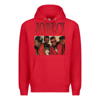 Red JODECI 90S RB FUNK THROWBACK Premium Hoodie - Craftify
