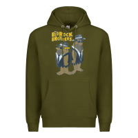 Army Green The Flinstones, The Flinstones art, The Flinstones vintage, The Flinst Premium Hoodie - Craftify