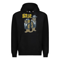 Black The Flinstones, The Flinstones art, The Flinstones vintage, The Flinst Premium Hoodie - Craftify
