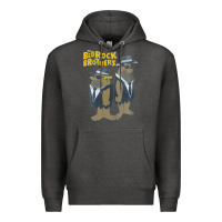 Charcoal Heather The Flinstones, The Flinstones art, The Flinstones vintage, The Flinst Premium Hoodie - Craftify