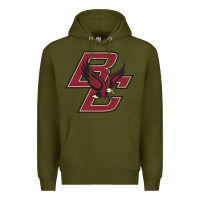 Army Green boston college Premium Hoodie - Craftify