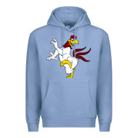 Colony Blue foghorn leghorn looney Premium Hoodie - Craftify