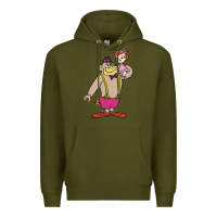 Army Green Magilla Gorilla Ogee Classic Premium Hoodie - Craftify