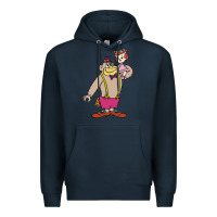Navy Magilla Gorilla Ogee Classic Premium Hoodie - Craftify