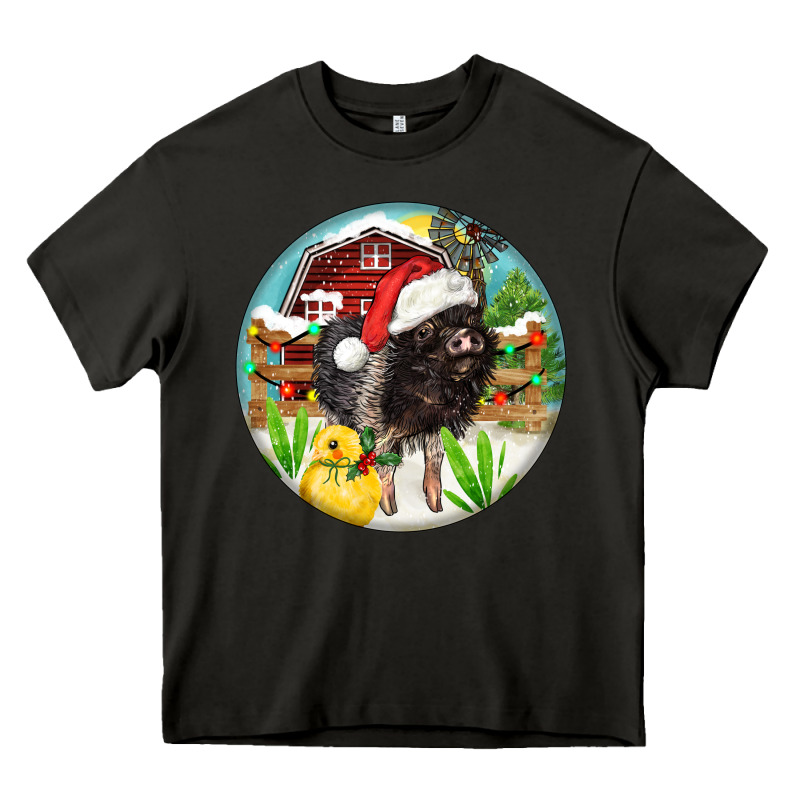 Baby Pig Heavy Core Tee by FaDigitalArtStudio | Teevron