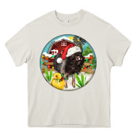 Cream Baby pig Heavy Core Tee - FaDigitalArtStudio